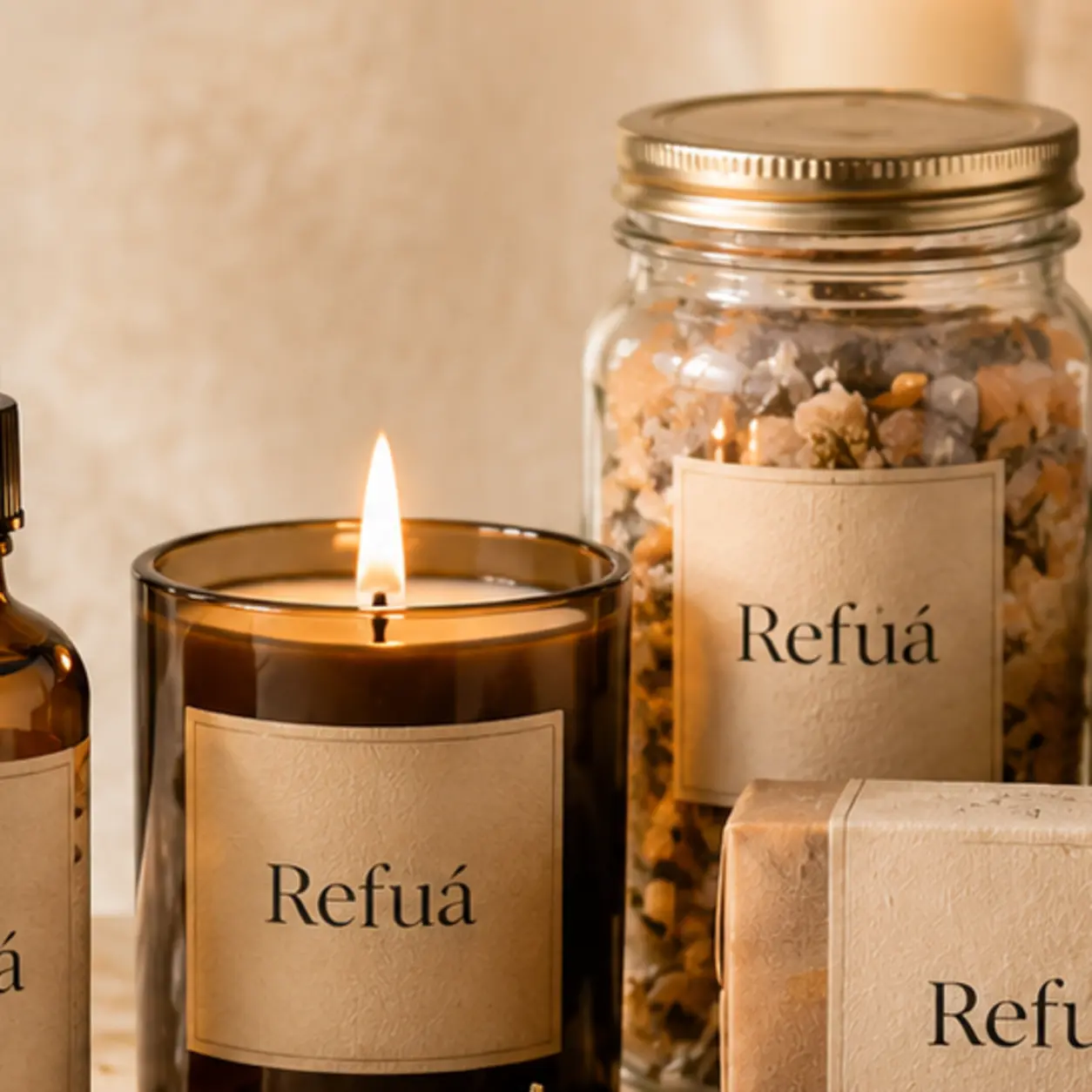 Vela Aromática Calma e Intuição